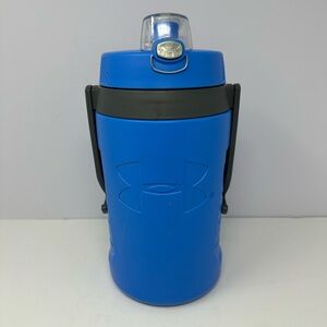 UNDER ARMOUR SIDELINE WATER JUG FOAM INSULATED BOTTLE 64 OZ BLUE 06